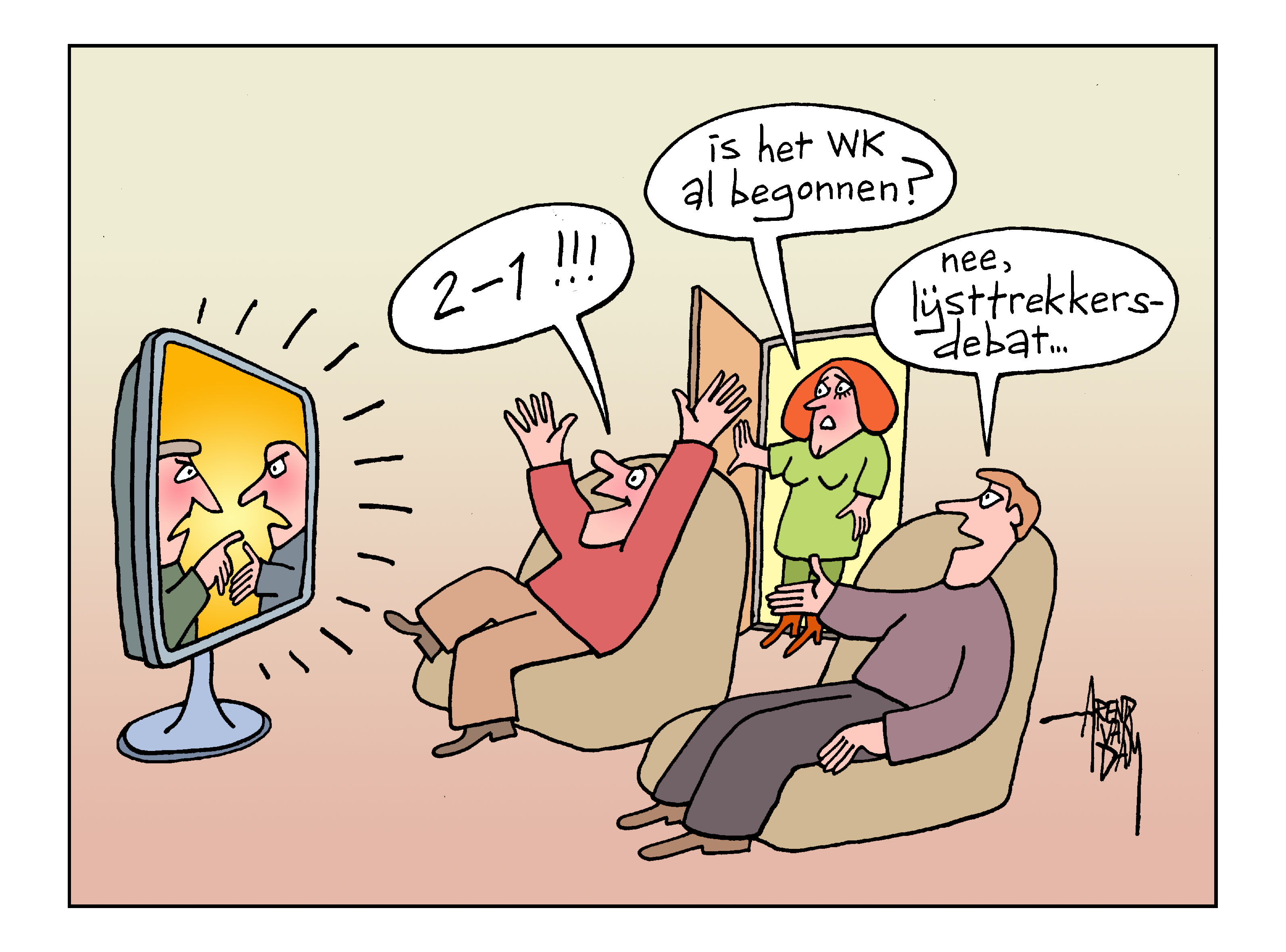 Lijsttrekkers debat