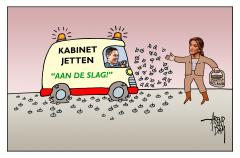 Arend van Dam - Kabinet-Jetten