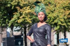 Emmie van Poelgeest op het prinsjesfestival
