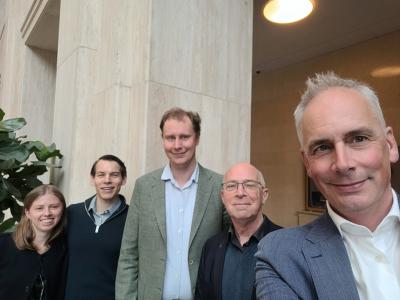 Vlaamse delegatie, Bert van den Braak en Remco Dolstra