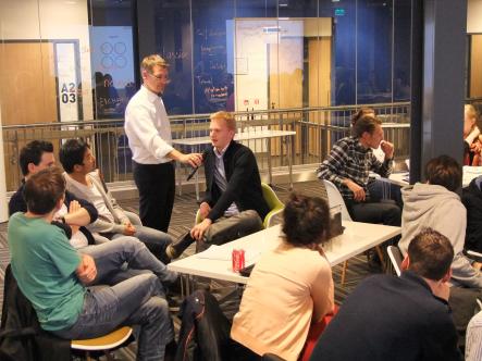 A question from the audience
