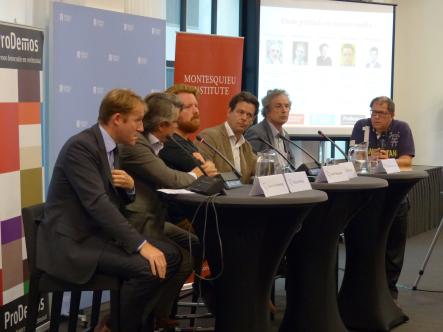 v.l.n.r.: Kees Verhoeven, Remco Meijer, Karel Smouter, Kees Berghuis, Philip van Praag en Max van Weezel