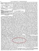 Uiversity Chronicle of the University of Michigan, 27 maart 1869