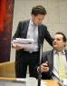 Minister President Rutte en Staatssecretaris de Jager in vak K