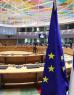 Vlaggen EU en Israel