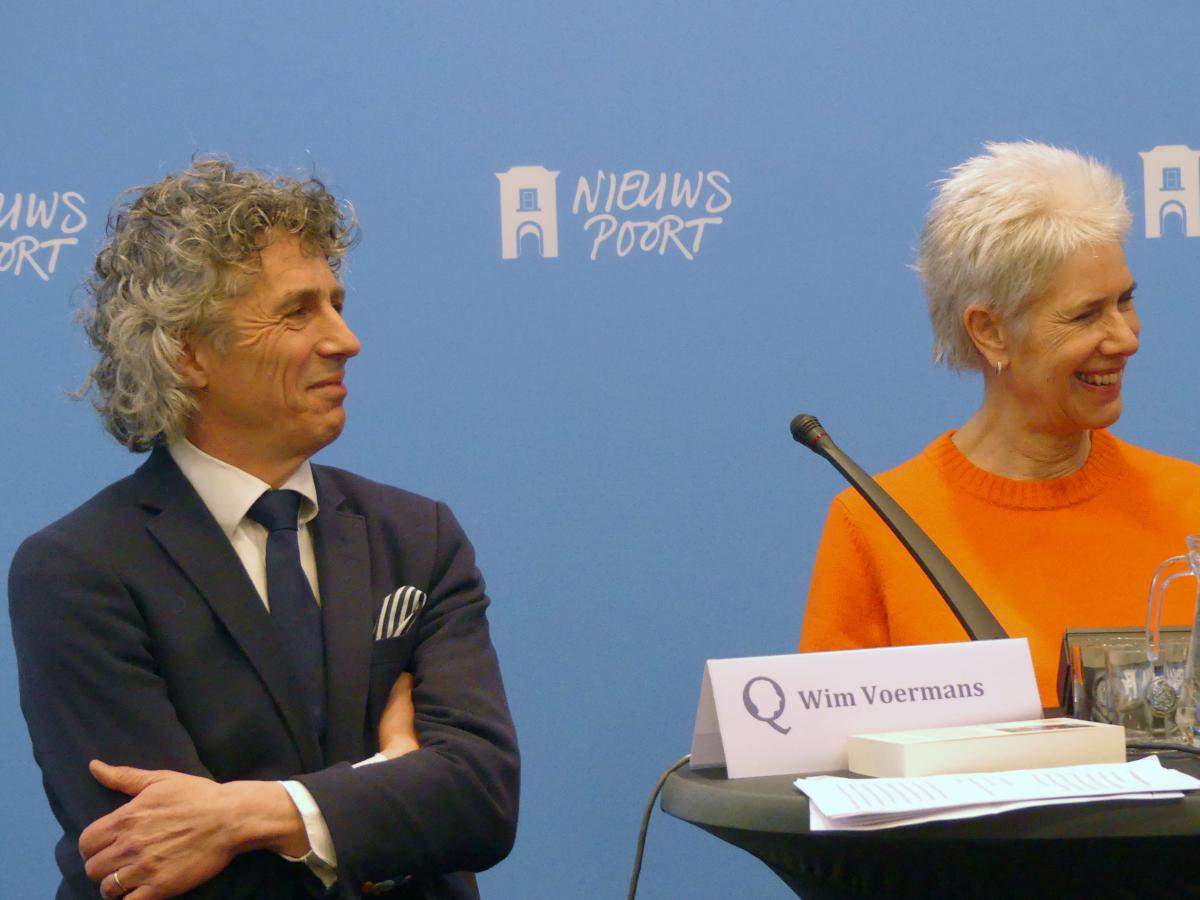 v.l.n.r.: Wim Voermans en Louise van Zetten